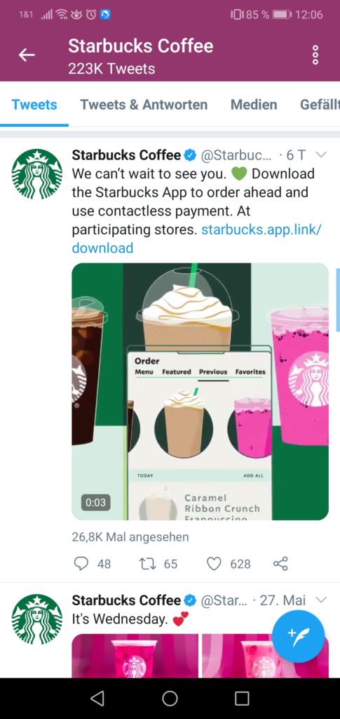 starbucks-twitter starbucks twitter feed