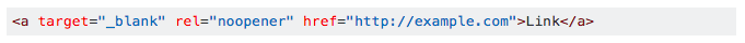 REL NOOPENER im SEO