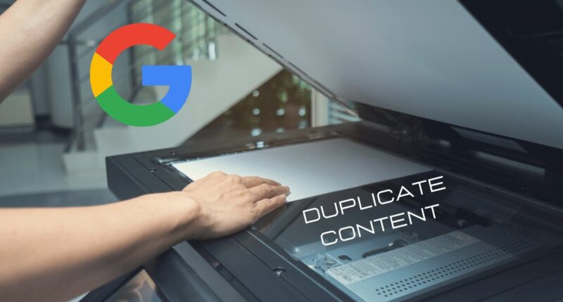 duplicate content google